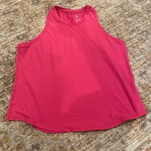 All in motion pink racerback tank